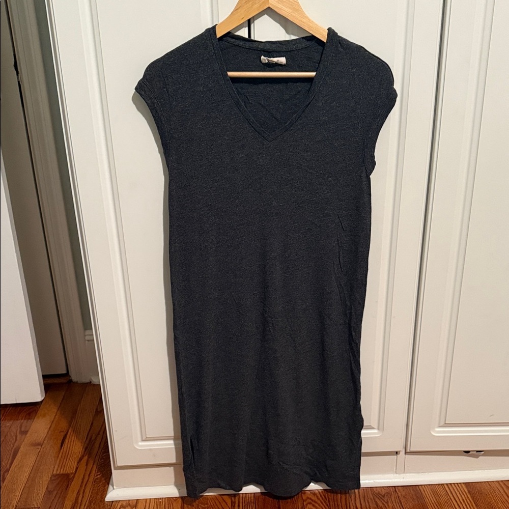Madewell Charcoal Maxi Dress